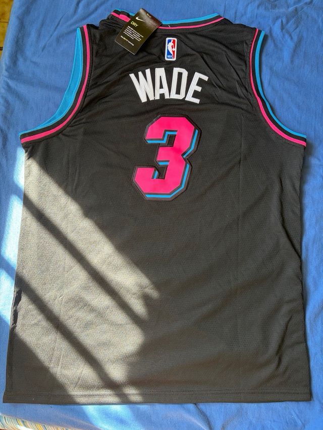 Maglia NBA Miami Heat Dwyane Wade #3