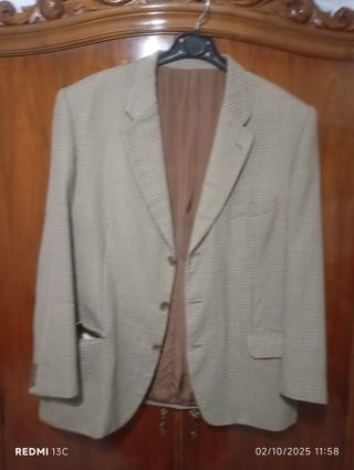 Chaqueta de traje hombre Talla L (52-54)
