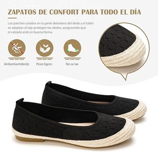 Zapatos planos Glamora suela esparto T.36