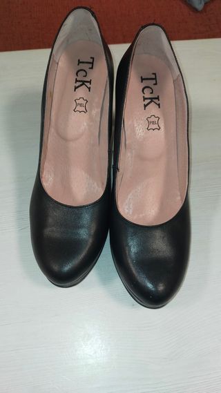 Zapatos de tacón negros 40