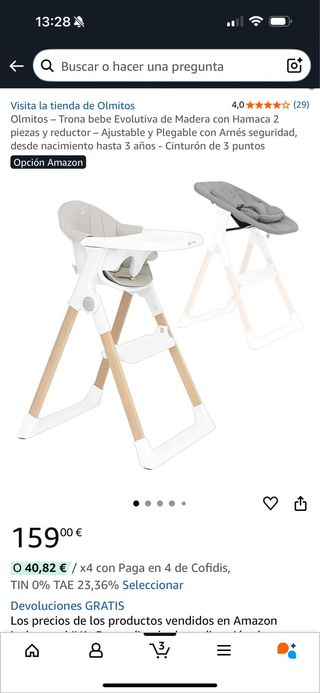 Trona Olmitos Evolutiva