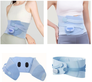 Masajeador Lumbar Abdominal Azul