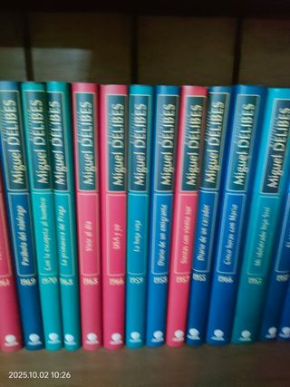 23-libros Miguel Delibes

