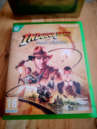 INDIANA JONES Y EL GRAN CÍRCULO XBOX + STEELBOOK 