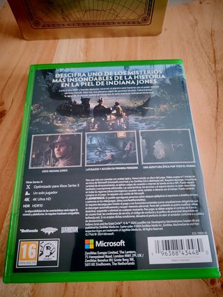 INDIANA JONES Y EL GRAN CÍRCULO XBOX + STEELBOOK 