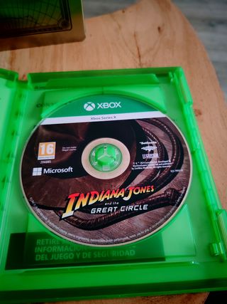 INDIANA JONES Y EL GRAN CÍRCULO XBOX + STEELBOOK 