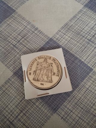 Moneda 50 Francos 1978 República Francesa