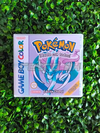 Caja Pokémon Edición Cristal (GBC)