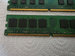 LOTE 2 MEMORIAS RAM - KINGSTON DDR2 - 2GB = 4GB
