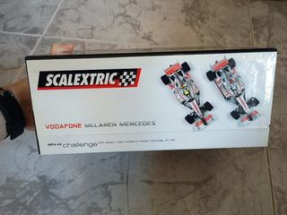 2 Coches Scalextric Vodafone McLaren Mercedes