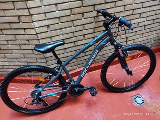Bicicleta Rockrider + accesorios 