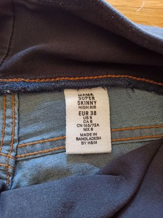 Pantalones premamá H&M Talla M