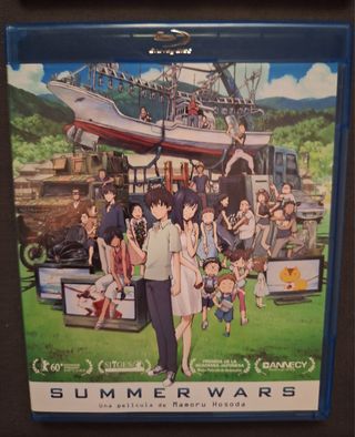Blu-ray Summer Wars Película Anime Japonés