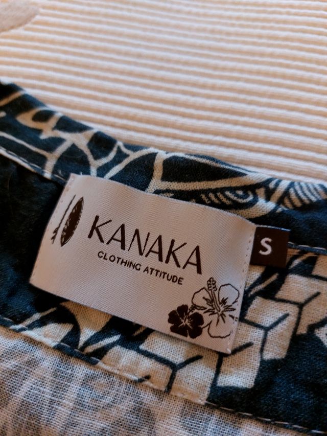 Camisa Kanaka Talla S Estampada