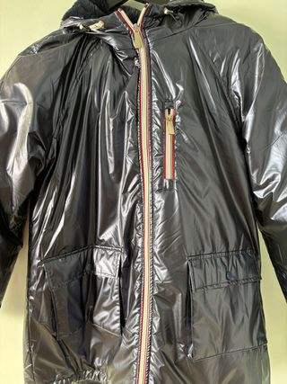 Abrigo Chic by Tantra Negro/Plateado