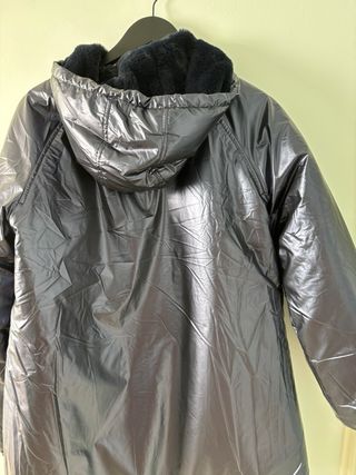 Abrigo Chic by Tantra Negro/Plateado