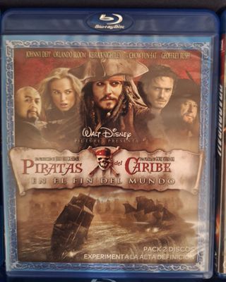 Piratas del Caribe: En el Fin del Mundo Blu-ray