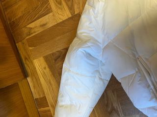 Cazadora acolchada blanca Pull & Bear
