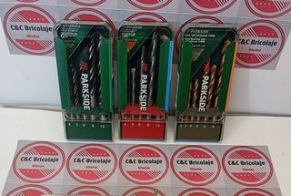 3 Sets completos Brocas Parkside nuevos