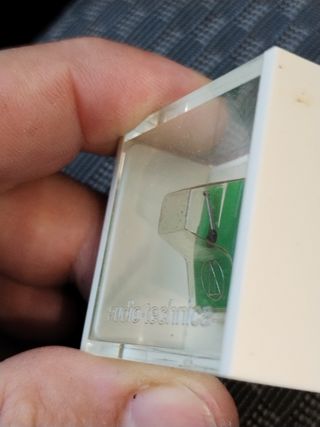 Aguja Audio-Technica Verde