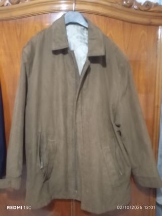 Chaqueta Hombre Talla 52-54 Marrón