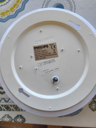 Lámparas Philips Blancas (2 unidades)