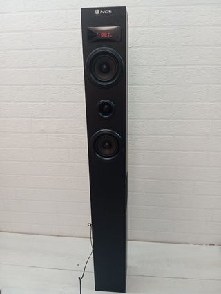 NGS Torre Sonido Bluetooth 80W Óptica