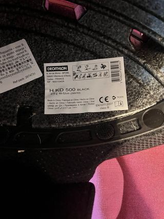 Casco de esquí Wedze negro