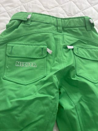 Pantalón de nieve Nikita verde