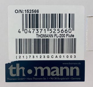 Flauta travesera Thomann FL-200