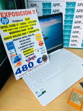 Portátil HP i7 16GB RAM 1TB SSD