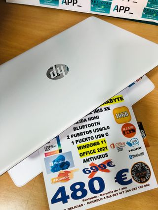 Portátil HP i7 16GB RAM 1TB SSD