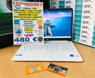 Portátil HP i7 16GB RAM 1TB SSD