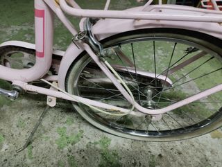 Bicicleta rosa Gac