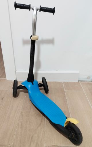 Patinete infantil Oxelo 3 ruedas azul