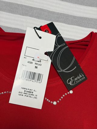 Jersey señora rojo