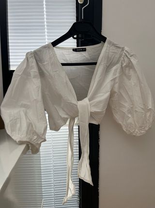 Camiseta SHEIN blanca talla única
