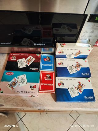 Mazzi di carte da gioco 54 carte