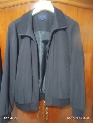 Chaqueta Hombre Talla L/52-54 Negra