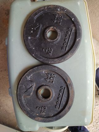 2 Pesas Mancuernas 2kg + 2kg