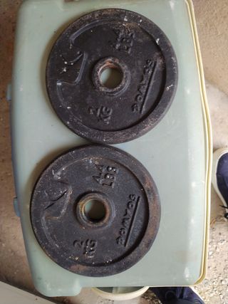 2 Pesas Mancuernas 2kg + 2kg