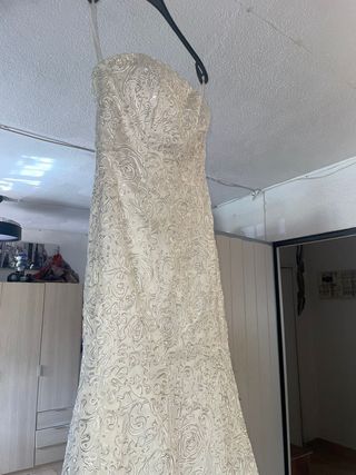 Vestido de Novia Blanco Encaje
