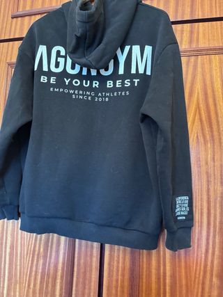Sudadera Agon Gym Negra