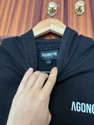 Sudadera Agon Gym Negra