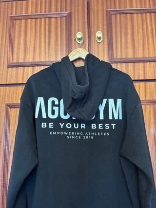 Sudadera Agon Gym Negra