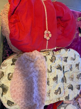 Saco silla paseo bebé floral