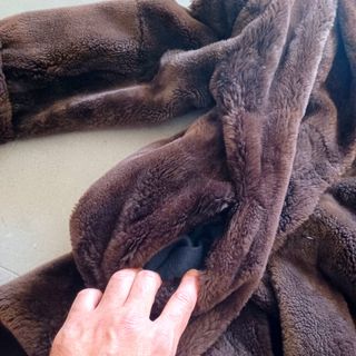 Abrigo de foquina vintage La Rosa de Oro Zamora