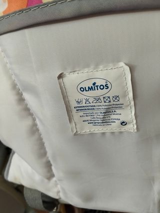 Trona de bebé OLMITOS con estampado infantil.