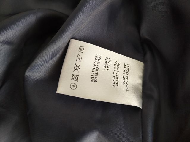 Abrigo corto acolchado estampado floral