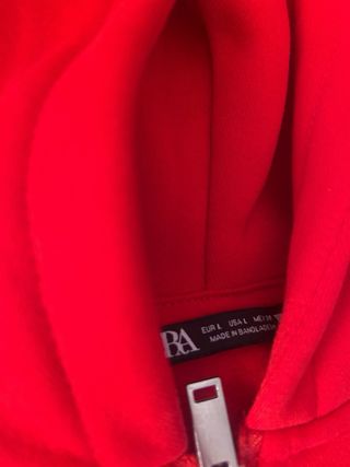Conjunto Chandal Zara rojo